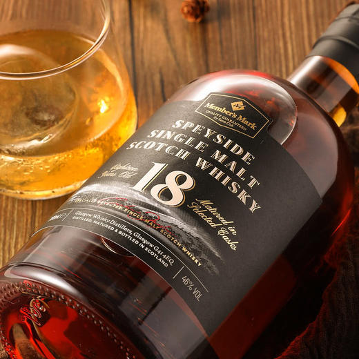 MM 山姆 Member's Mark  英国进口 18年苏格兰单一麦芽威士忌 700ml 商品图3