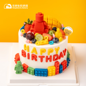 乐高积木 | 加高巧克力配件 | 动物奶油蛋糕