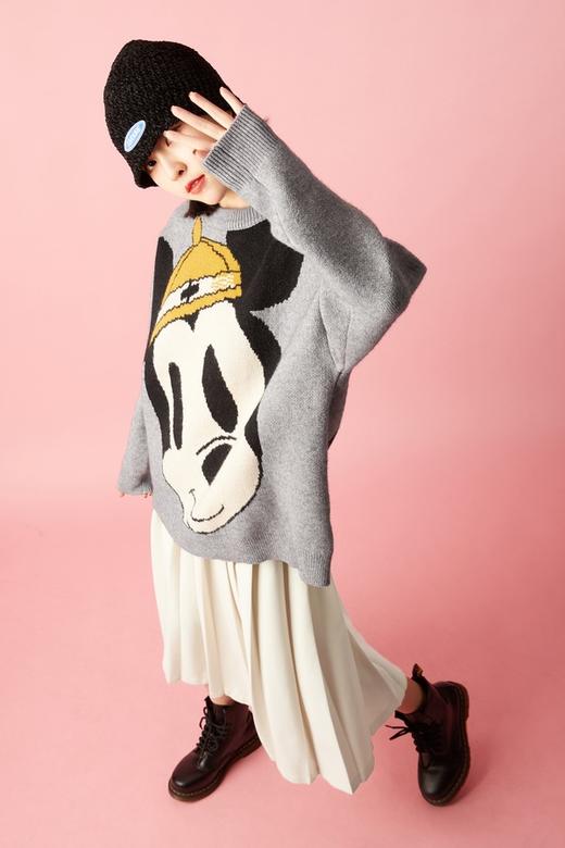 HAYES 米奇图案针织上衣 10824 商品图4