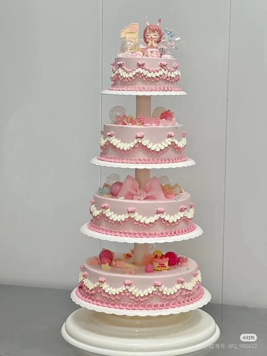 【多层分体式架子蛋糕定制】 商品图0