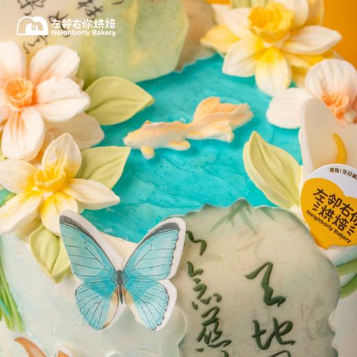 西湖春日 | 加高半翻糖 动物奶油蛋糕 商品图2