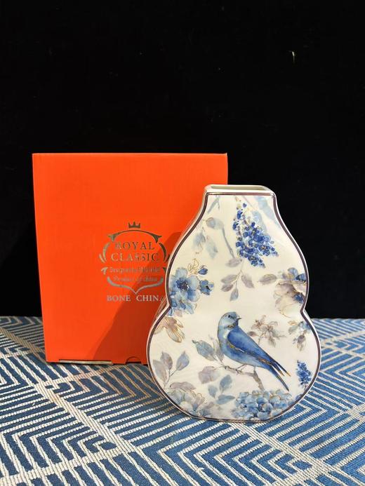 英国royalclassic皇家柯莱斯新中式复古喜上眉梢陶瓷古韵花瓶 商品图4