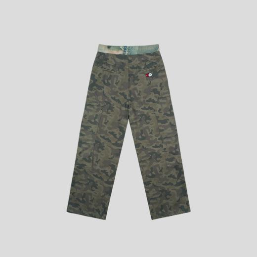 GOODBAI GOODEES迷彩印花水洗高腰休闲裤 商品图2