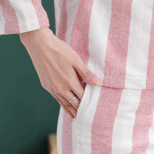 I'd爱帝秋款磨绒梭织纯棉长袖家居服套装 商品图4