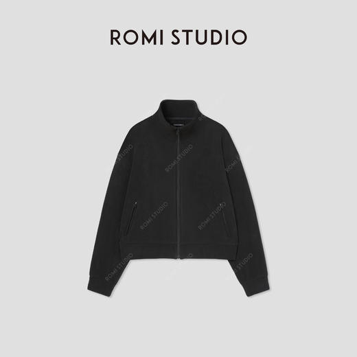 ROMI STUDIO“冬日松弛”双面摇粒绒弹力运动休闲外套 RW24WSW0804 商品图5