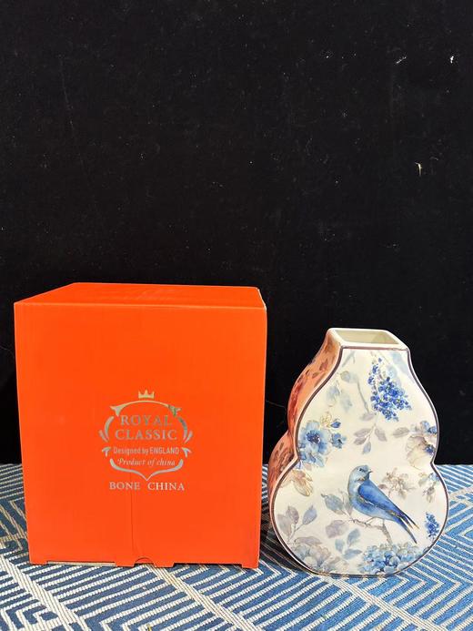 英国royalclassic皇家柯莱斯新中式复古喜上眉梢陶瓷古韵花瓶 商品图3