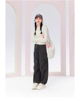 【内购会】紫涵美式工装裤女薄款宽松休闲裤