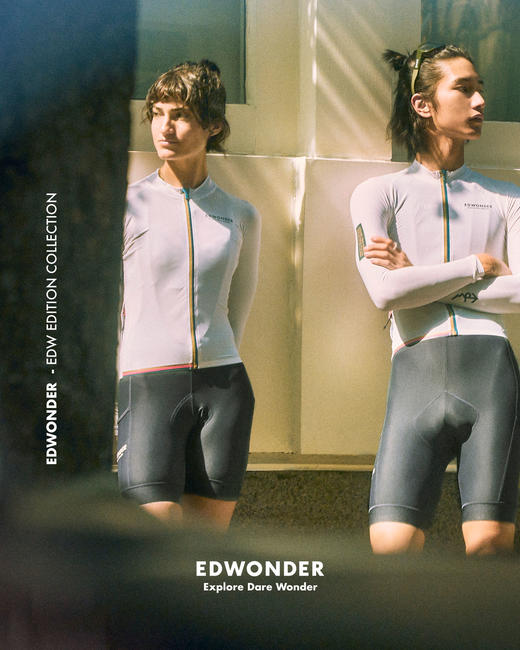 EdW超轻(男)长袖车衣- 白 Jersey 商品图2