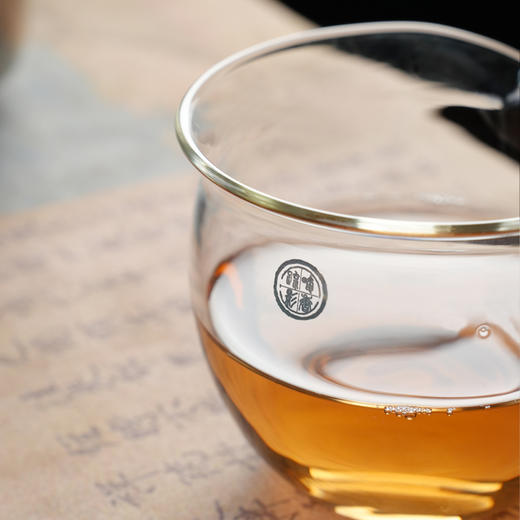 暗香疏影/清玉公杯 手工透明玻璃公道杯耐高温分茶器功夫泡茶手抓碗 商品图3