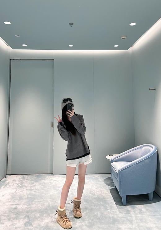 【女款】河南桑坡雪地靴 miu绑带羊毛雪地靴 35-40码 商品图5