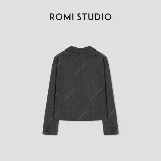 ROMI STUDIO“自我轮廓”100%羊毛短款修身日系小西装外套 441W9192 商品图1