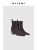 HIDEMI【赵丽颖同款】经典方尖头系列切尔西厚底方跟短靴踝靴 商品缩略图6