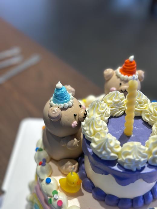 三只小熊·奶油霜蛋糕 商品图2