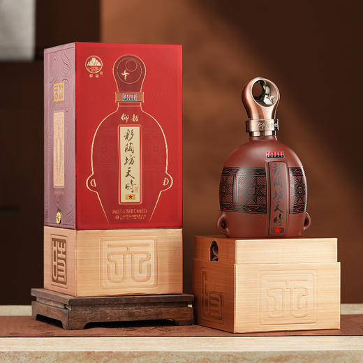 【河南春晚同款】彩陶坊天时星星 单瓶装 53度520ml 纯粮食白酒 仰韶官方旗舰店 商品图0