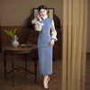 2024年冬季新款优雅时尚气质旗袍TM7933 商品缩略图0