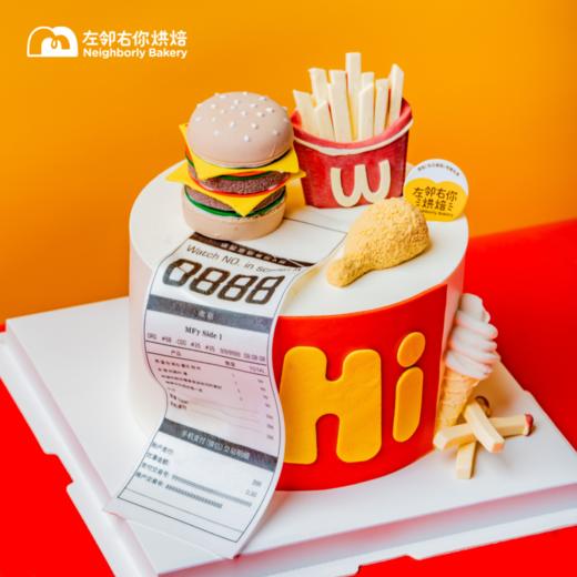 炸鸡汉堡 | 巧克力配件 动物奶油蛋糕 商品图1