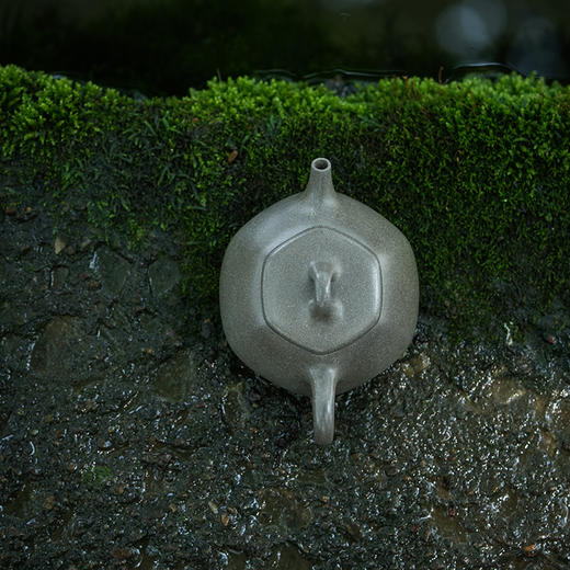 龙德堂陶艺 徐飞制《六书石瓢》原矿青段 150cc 库存请咨询客服 商品图4