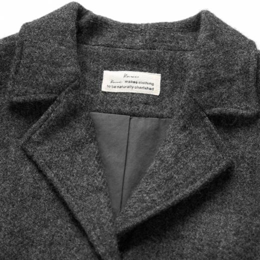 ROMI STUDIO“自我轮廓”100%羊毛短款修身日系小西装外套 441W9192 商品图2