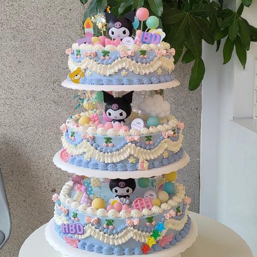 【库洛米创意多层定制】分体式架子蛋糕 商品图1