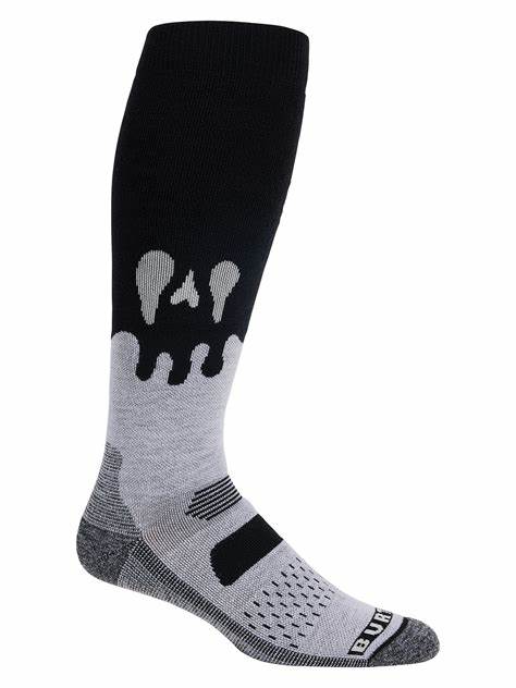 【六折清仓】BURTON/伯顿 M Pe 男士吸汗速干加厚保暖高筒袜运动袜滑雪袜防臭198311