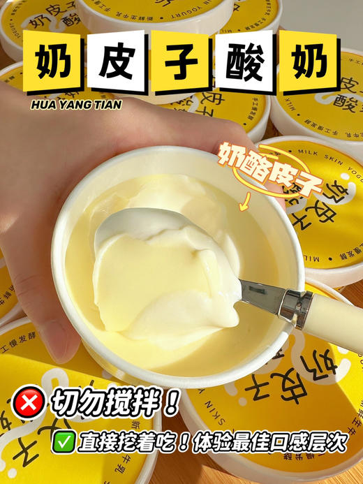 挖着吃❗️厚厚厚奶皮子酸奶🧀 商品图0