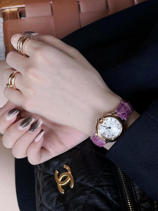 卡地亚蓝气球系列自动机械机芯罗马刻度36mm表盘（SH） 商品图3