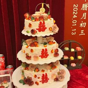 【喜结良缘】💕分体式架子蛋糕