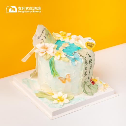西湖春日 | 加高半翻糖 动物奶油蛋糕 商品图1