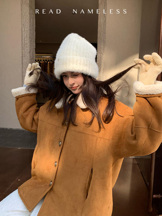 Read Nameless /双面穿麂皮绒毛外套 2024/11/4 商品图5