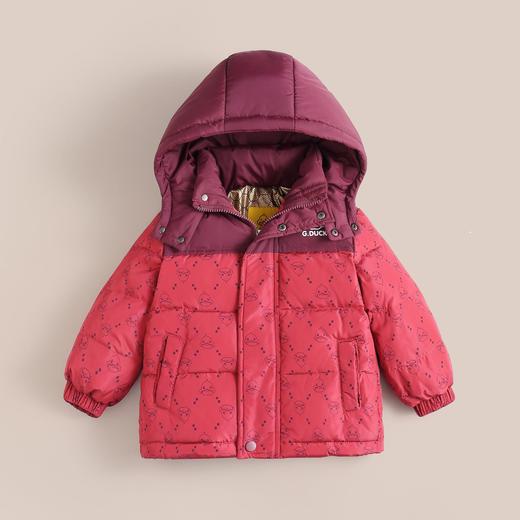 黑金小黄鸭儿童羽绒服男童女童2024加厚90白鸭绒冬装冬季宝宝外套 商品图3