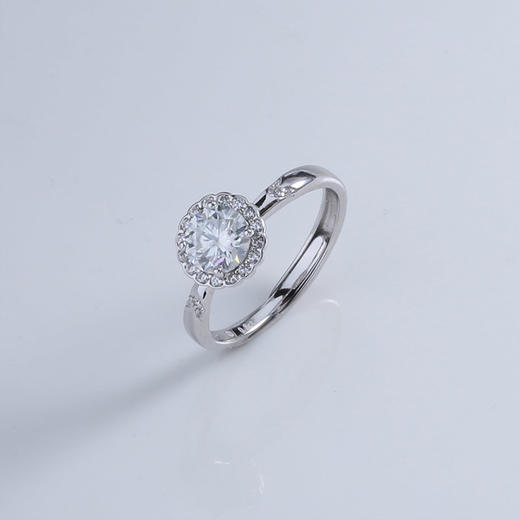 【宏艺珠宝】月光流银·银s925戒指 商品图0