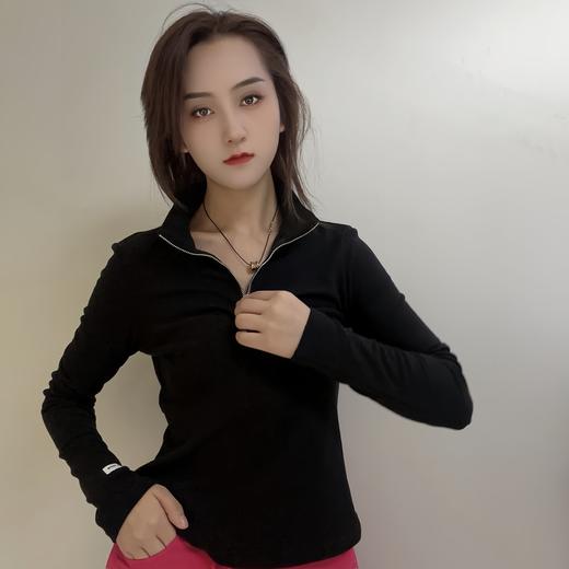 Z1立领拉链百搭毛织上衣41005 冬季 244060040321 商品图0