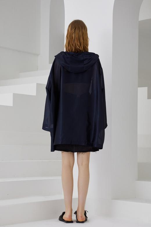 DAMO WANG/王大墨 休闲宽松版型拉链连帽外套 14302 商品图4