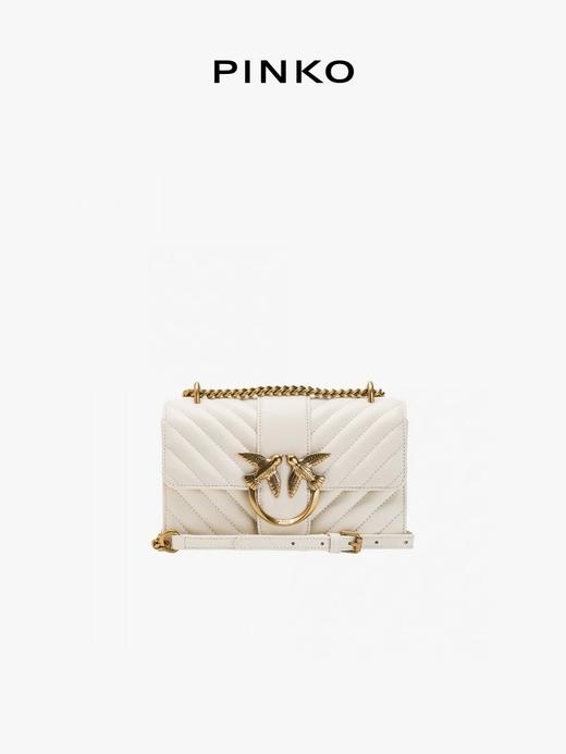 PINKO女士包袋羊皮绗缝小号飞鸟包燕子包1P22JUY7SQ  【G】 商品图2