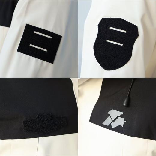 【三合一夹克风衣贴标/无标】新款四季可穿有内胆上衣可拆卸帽外套不赠送魔术贴03h 商品图6