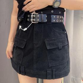N配腰带牛仔短裙40828 秋季 850153142485