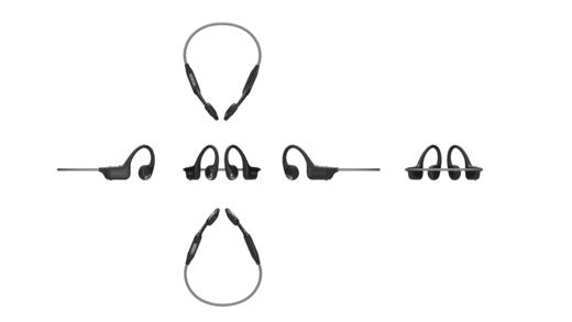 飞利浦 | 骨传导概念挂耳式真无线夹式蓝牙耳机TAA1708黑色/白色 商品图3
