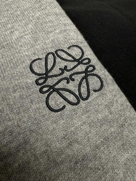 LW 2024冬季新款  经典刺绣LOGO 薄款休闲羊毛混纺圆领针织衫/毛衣 特惠 Z-12062 商品图1