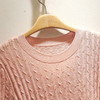 VIVIAN LIU薇薇安刘TD2446311初秋女装新款绣金线套头短袖毛衫 商品缩略图2