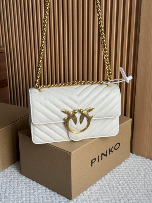 PINKO女包斜纹斜挎手提飞鸟包100074A0GK   【G】 商品图2