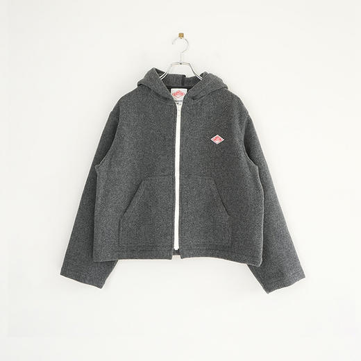 DANTON HOODED JACKET 女装羊毛连帽夹克 商品图3