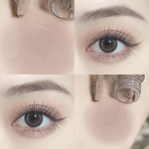 【一晕显朦胧！全新眼颊唇三用哑光眼影液】轻柔雾感液体眼影防水哑光雾面丝绒持妆不易掉色平价眼影液。ry 商品图5