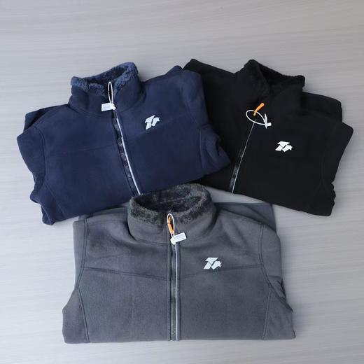 【24款双面抓绒衣男女同款】双面抓绒衣春秋冬可穿外套上衣03h 商品图0