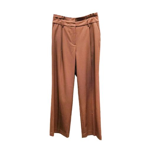 VIVIAN LIU薇薇安刘TZ2415001秋女装新款斜插兜显瘦直筒长裤 商品图4