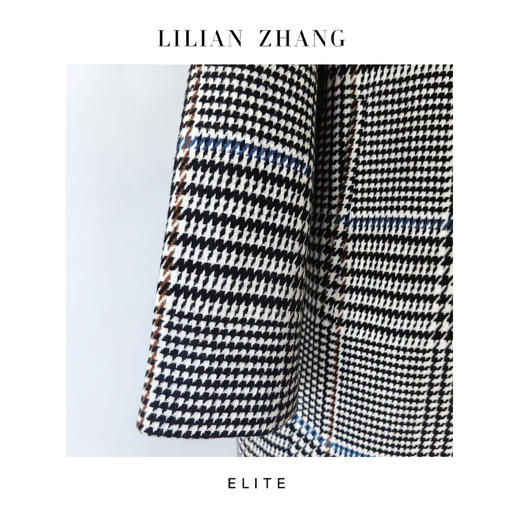 E-定制—时尚潮流—轻奢老钱—Oversized英伦风羊毛中长大衣 2406018 商品图3