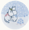 姆明木质杯垫 下雪吧