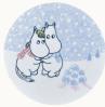 姆明木质杯垫 下雪吧 商品图0