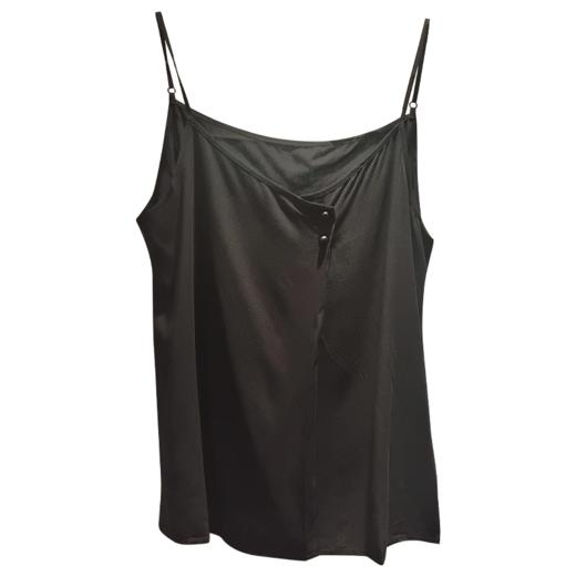 VIVIAN LIU D2433001新款可调节肩带胸前不对称宽松打底吊带背心 商品图4