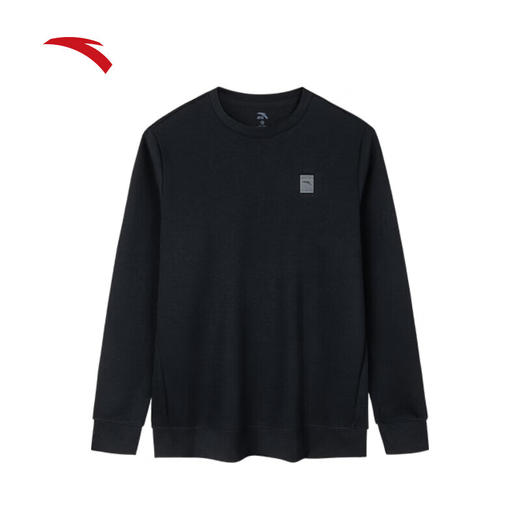 安踏（ANTA）易打理卫衣丨长袖运动上衣男士秋季动型科技圆领套头衫152447710 商品图3