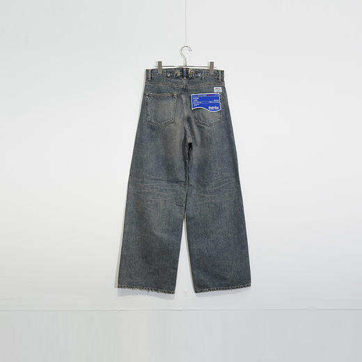 DAIRIKU "Wide" Vintage Wide Denim Pants 洗水做旧廓形牛仔裤 商品图3